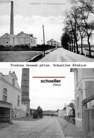 Továrna česané příze, Schoeller Křešice